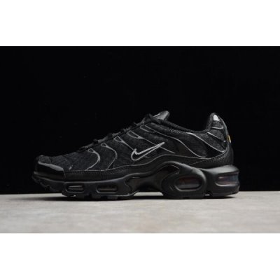 Nike Erkek Air Max Plus Siyah / Metal Gümüş Koşu Ayakkabısı Türkiye - S05MBC4M